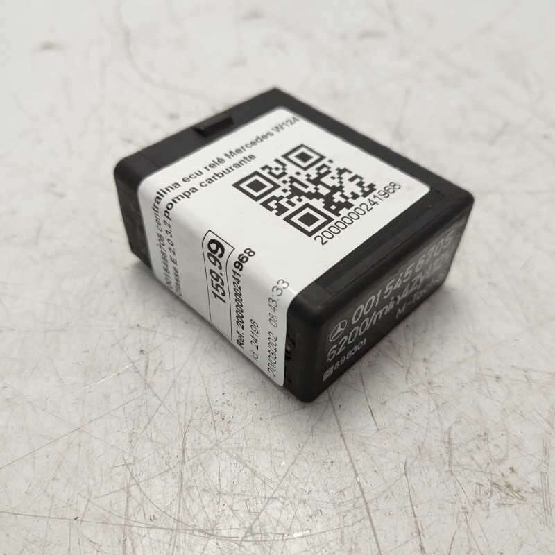 0015456705 centralina ecu relè Mercedes W124 Classe E 2.0 3.2 pompa carburante