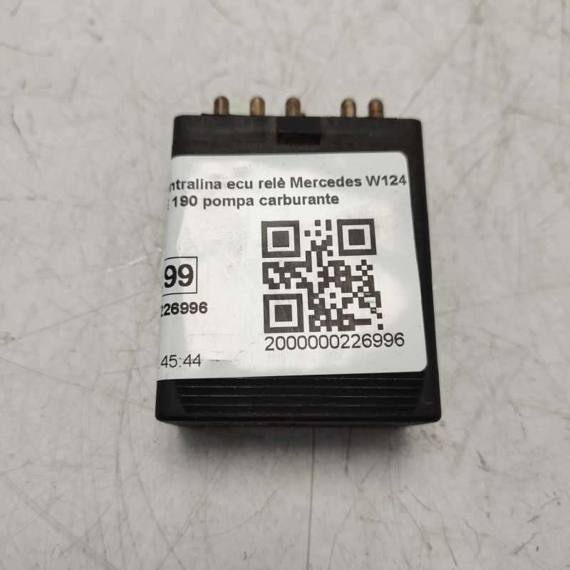 0015459005 centralina ecu relè Mercedes W124 W201 Classe E 190 pompa carburante