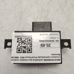 98AG15K600AB centralina ecu modulo controllo chiusura centralizzata Ford Focus MK1 1998-05 Siemens