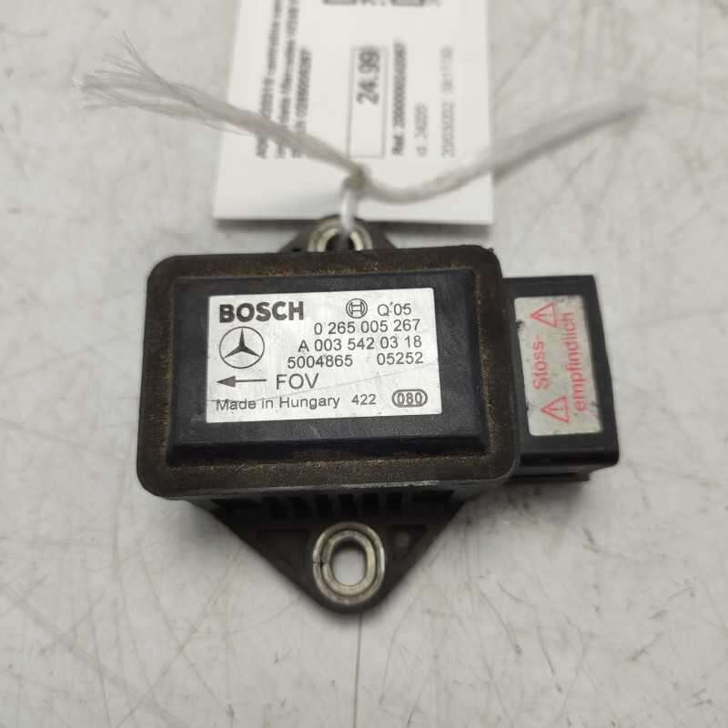 A0035420318 centralina sensore ESP rotazione imbardata Mercedes W245 W169 Classe B A Bosch 0265005267