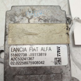 51802738 centralina ecu sensore imbardata ESP Fiat Croma 2° serie 194 2005-10 TRW