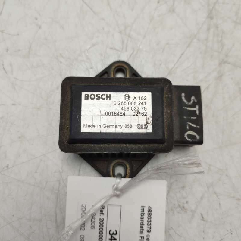 46803379 centralina sensore ESP rotazione imbardata Fiat Stilo 2001-10 Bosch 0265005241