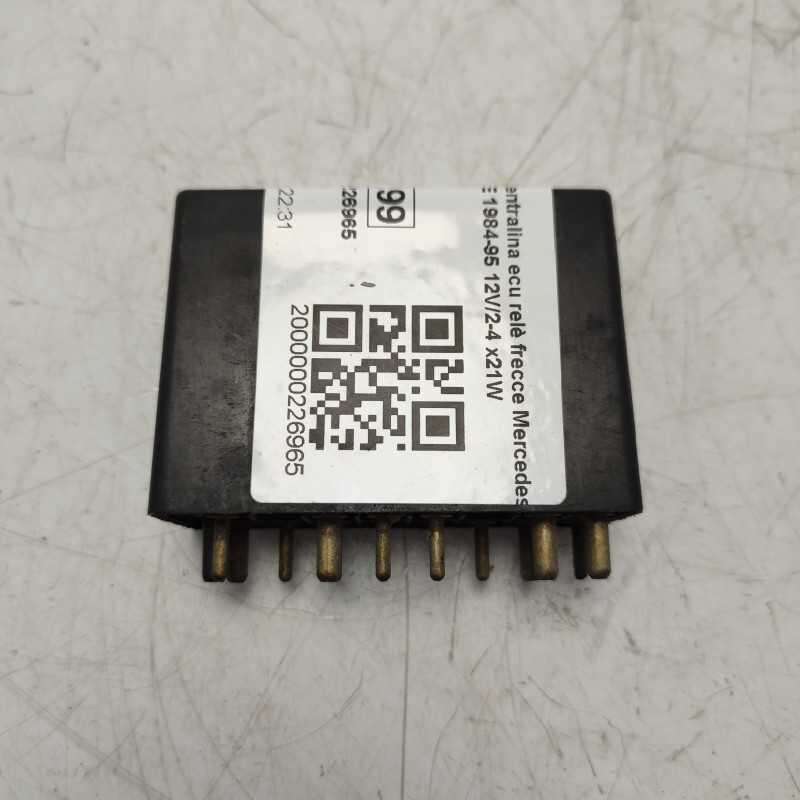 2018210047 centralina ecu relè frecce Mercedes W124 Classe E 1984-95 12V/2-4 x21W