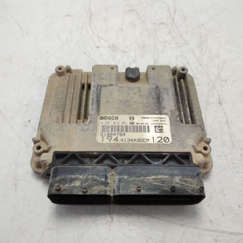 51804784 Centralina ECU motore Fiat Croma 194 1.9mtj 2005-10 0281012961 1944134a3dcm120