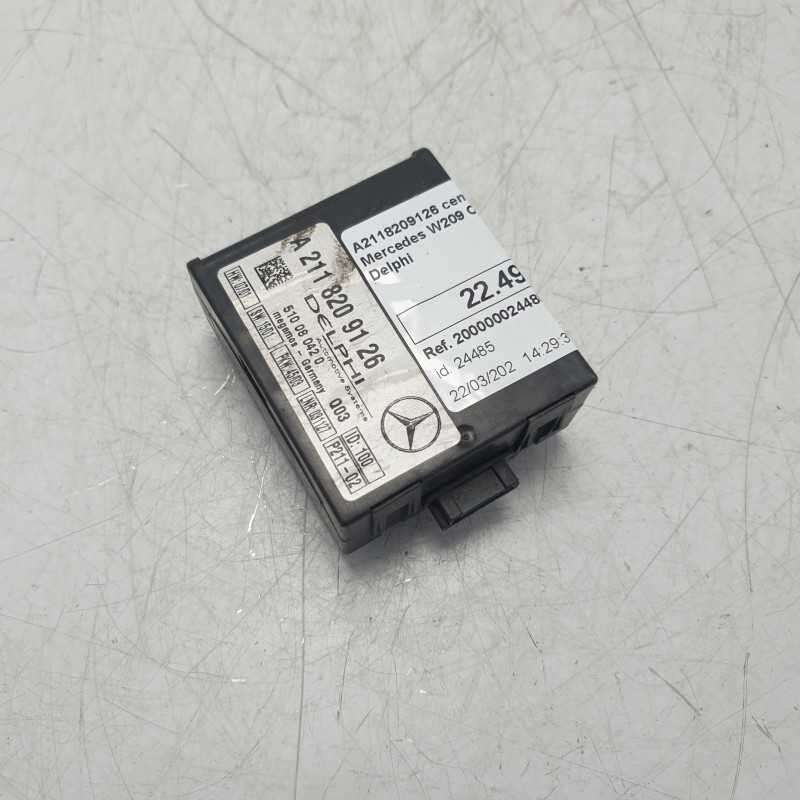 A2118209126 centralina ecu sensore antifurto Mercedes W209 CLK 2002-10 antisollevamento Delphi