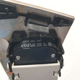 A2097270528 pulsantiera interruttori alzavetri alzacristalli Mercedes W209 CLK 2002-10 anteriore sx manca tasto vetro sx 