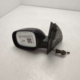 6X0057543 specchietto retrovisore esterno manuale VW Lupo 1998-05 anteriore sinistro nero