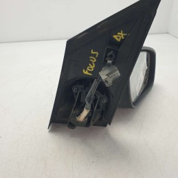 Specchietto retrovisore esterno elettrico Ford Focus MK2 2004-11 anteriore destro grigio 5pin trasparente spellato