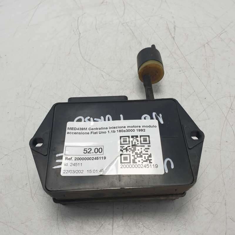 MED439M Centralina iniezione motore modulo accensione Fiat Uno 1.1b 160a3000 1992