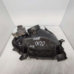 551-1130L faro fanale proiettore Reanult Clio MK2 1998-2001 anteriore sinistro Depo fondo nero