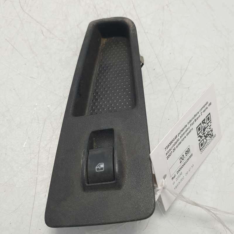735380448 pulsante interruttore comando alzacristallo alzavetro Fiat Bravo 2° serie 198 2007-20 anteriore destro