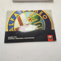 Libretti uso e manutenzione garanzia ecc Alfa Romeo 166 originali in italiano