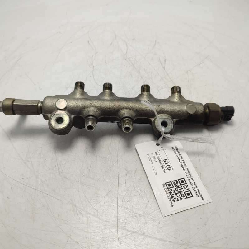 DENSO 0740 Flauto distributore tubo condotto gasolio iniettori Mazda VI 2.0 81KW 2003-08