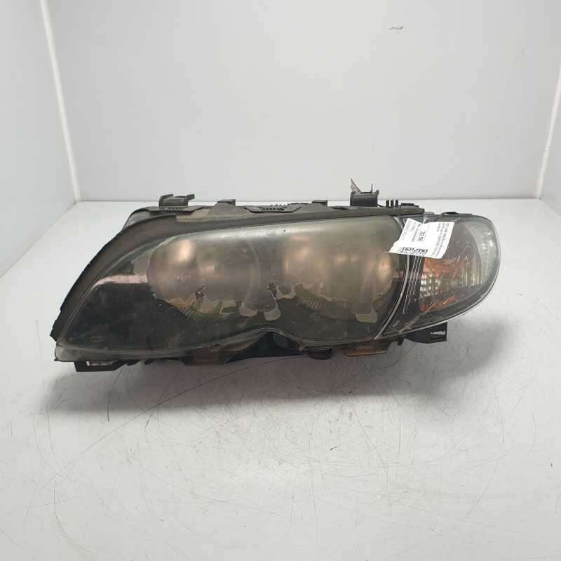63.12-6910955 Faro fanale proiettore frontali sx BMW serie 3 E46 2.0D 110KW 204D4 2004 da lucidare