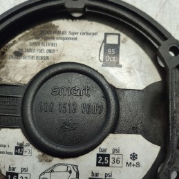 0001513V007 aletta sportello sportellino carburante Smart W450 Fortwo 1998-06 nera