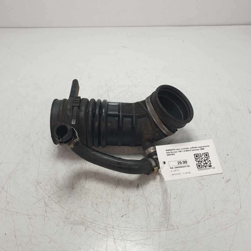 60658876 tubo condotto soffietto aspirazione Alfa Romeo 156 1.6 88KW benzina 1999 AR67601