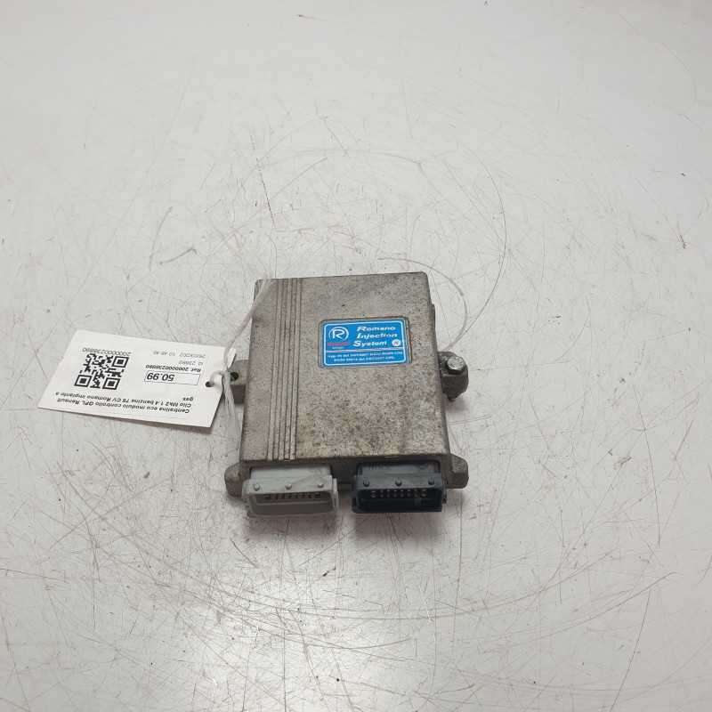 Centralina ecu modulo controllo GPL Renault Clio Mk2 1.4 benzina 75 CV Romano impianto a gas