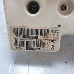 16238079 gruppo comandi clima A/C Alfa Romeo 156 1.6 88KW benzina 1999 AR67601 Delco