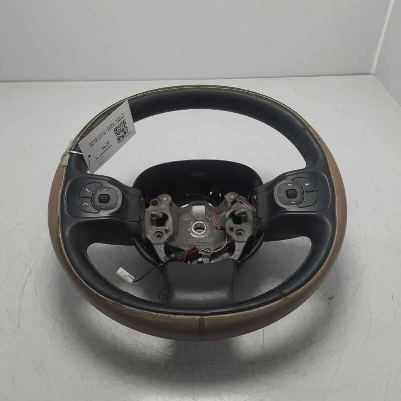 6204725 Volante in pelle beige CON COMANDI usurato Fiat 500L 351 352 1.3MJT 62KW 2014 199B4000