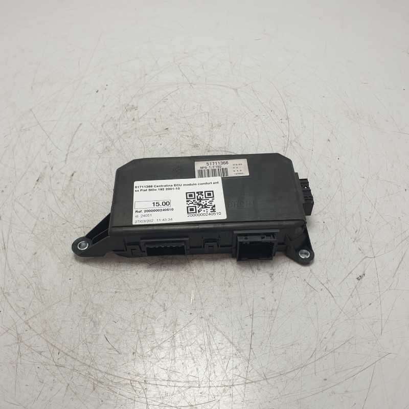 51711366 Centralina ECU modulo comfort ant sx Fiat Stilo 192 2001-10