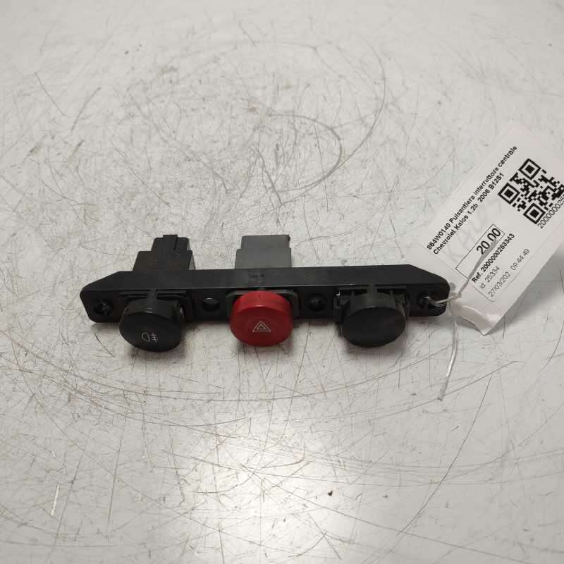864W0140 Pulsantiera interruttore centrale Chevrolet Kalos 1.2b 2006 B12S1