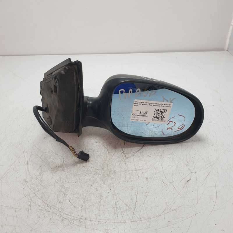 Specchietto retrovisore laterale Fiat Bravo 2° serie 198 elettrico 7pin anteriore destro colore grigio