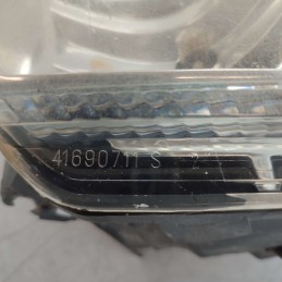 41690748 Faro fanale proiettore gruppo ottico frontale sx Fiat Panda 169 2003-11 da lucidare attenzionare foto