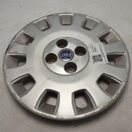 51718116 Copricerchi coppe rivestimento cerchi r14 Fiat Idea 350 2003-16 logo blu
