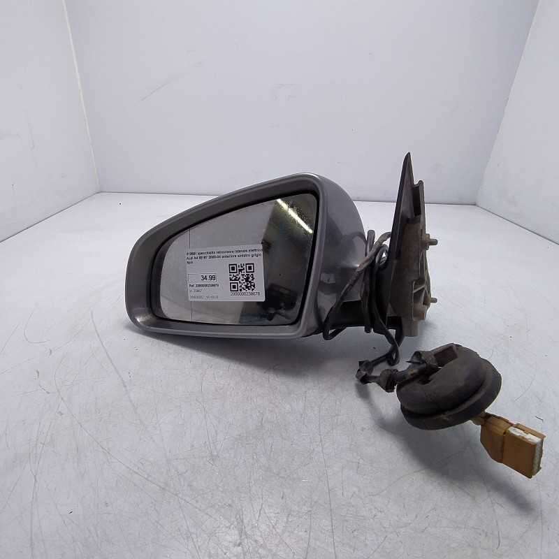 010681 specchietto retrovisore laterale elettrico Audi A4 8E B7 2000-04 anteriore sinistro grigio 5pin