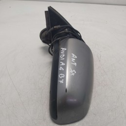 010681 specchietto retrovisore laterale elettrico Audi A4 8E B7 2000-04 anteriore sinistro grigio 5pin