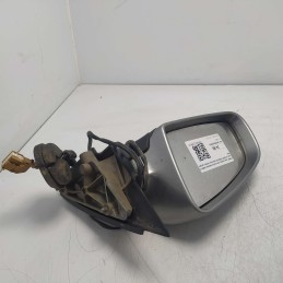 010681 specchietto retrovisore laterale elettrico Audi A4 8E B7 2000-04 anteriore sinistro grigio 5pin