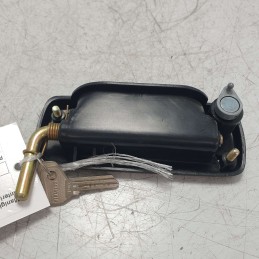 Maniglia esterna portiera Fiat 126 FSM Bis anteriore destra cromata 2 chiavi dotazione