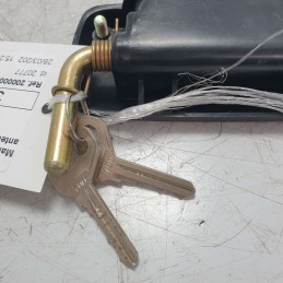Maniglia esterna portiera Fiat 126 FSM Bis anteriore destra cromata 2 chiavi dotazione