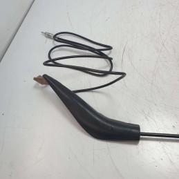 Antenna telescopica 3 elementi Seat Ibiza MK1 cromata nera montante sinistro Bensi