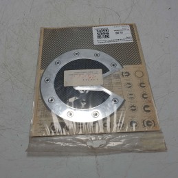 Autoadesivo in carbonio aletta sportellino carburante Fiat Brava Bravo 1° serie racing tuning 160mm