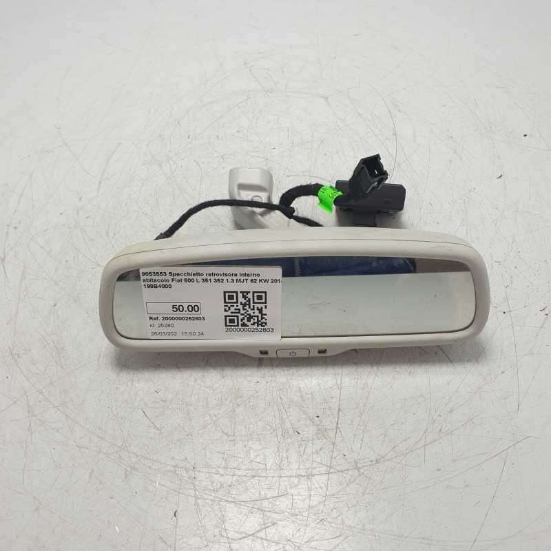 9053553 Specchietto retrovisore interno abitacolo Fiat 500 L 351 352 1.3 MJT 62 KW 2014 199B4000