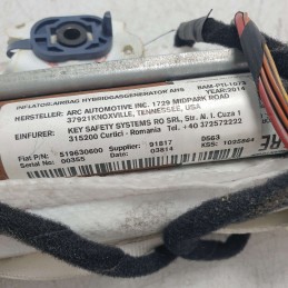 519630600 Airbag a tendina laterale sx Fiat 500 L 351 352 1.3 MJT 62 KW 2014 199B4000