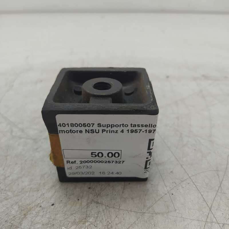 401800507 Supporto tassello sospensione motore NSU Prinz 4 1957-1973