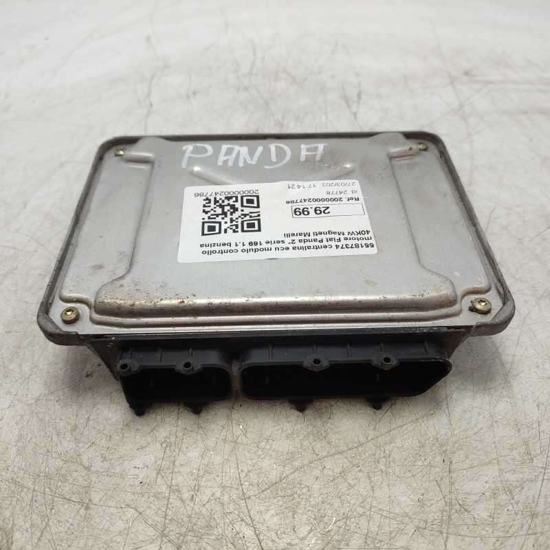 55187374 centralina ecu modulo controllo motore Fiat Panda 2° serie 169 1.1 benzina 40KW Magneti Marelli