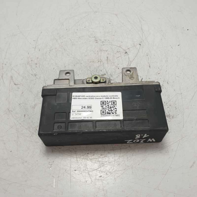 0125457432 centralina ecu modulo controllo ABS Mercedes W202 Classe C 1995-03 Bosch