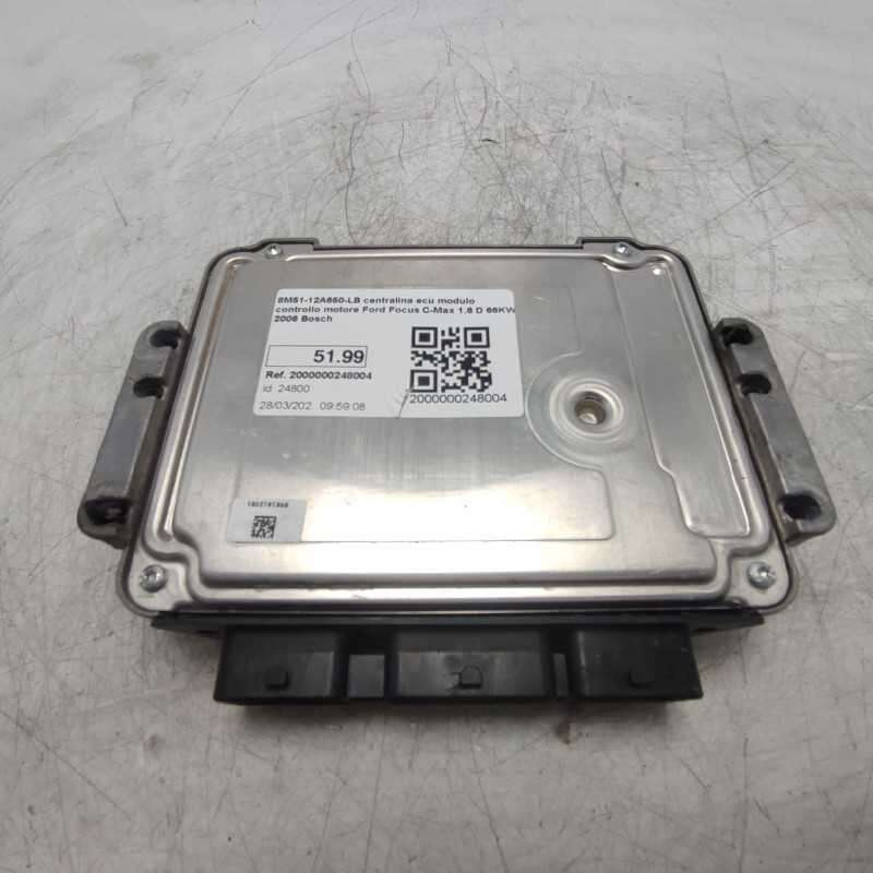 8M51-12A650-LB centralina ecu modulo controllo motore Ford Focus C-Max 1.6 D 66KW 2006 Bosch