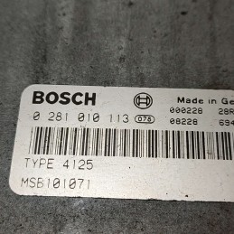 0281010113 centralina ecu modulo controllo motore Land Rover Freelander D 1996-06 Bosch