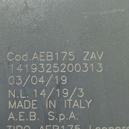AEB175ZAV centralina ecu GPL LEONARDO impianto a gas 