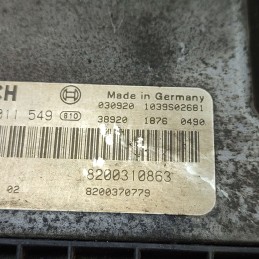 8200310863 centralina ecu modulo controllo motore Renault Megane Scenic MK2 1.9 DCI 2002-09 Bosch