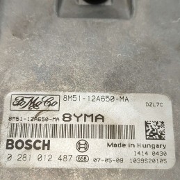8M51-12A650-MA centralina ecu modulo controllo motore Ford Focus MK2 1.6 TDCI 8YMA Bosch
