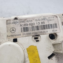 A1698301385 Gruppo comandi clima a/c aria condizionata Mercedes classe A W169 2004-12