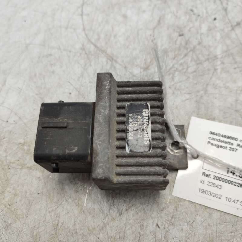 9640469680 centralina relè preriscaldamento candelette Renault Laguna Megane Scenic Peugeot 207