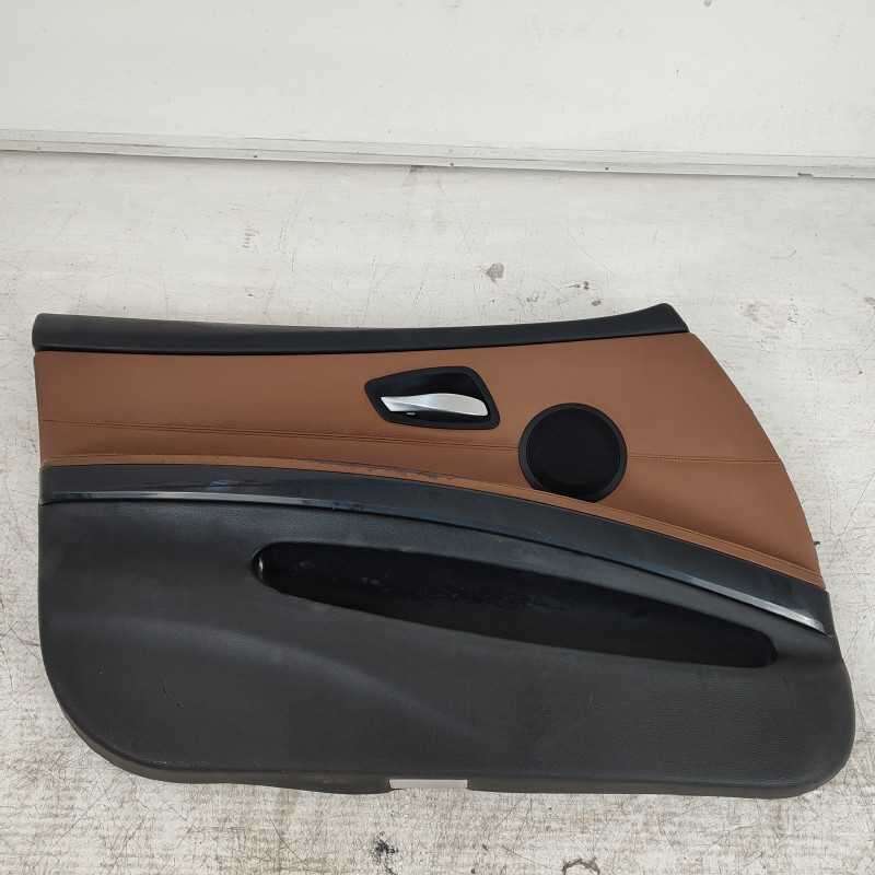 9167863-07 pannello rivestimento portiera Bmw E90 E91 serie 3 2005-08 anteriore sinistra pelle