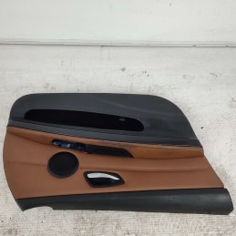 9167863-07 pannello rivestimento portiera Bmw E90 E91 serie 3 2005-08 anteriore sinistra pelle