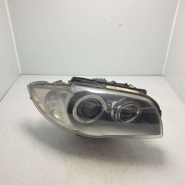 63117170292 Faro fanale proiettore bi-xenon ant dx BMW serie 1 E87 2004-13 GANCI ROTTI